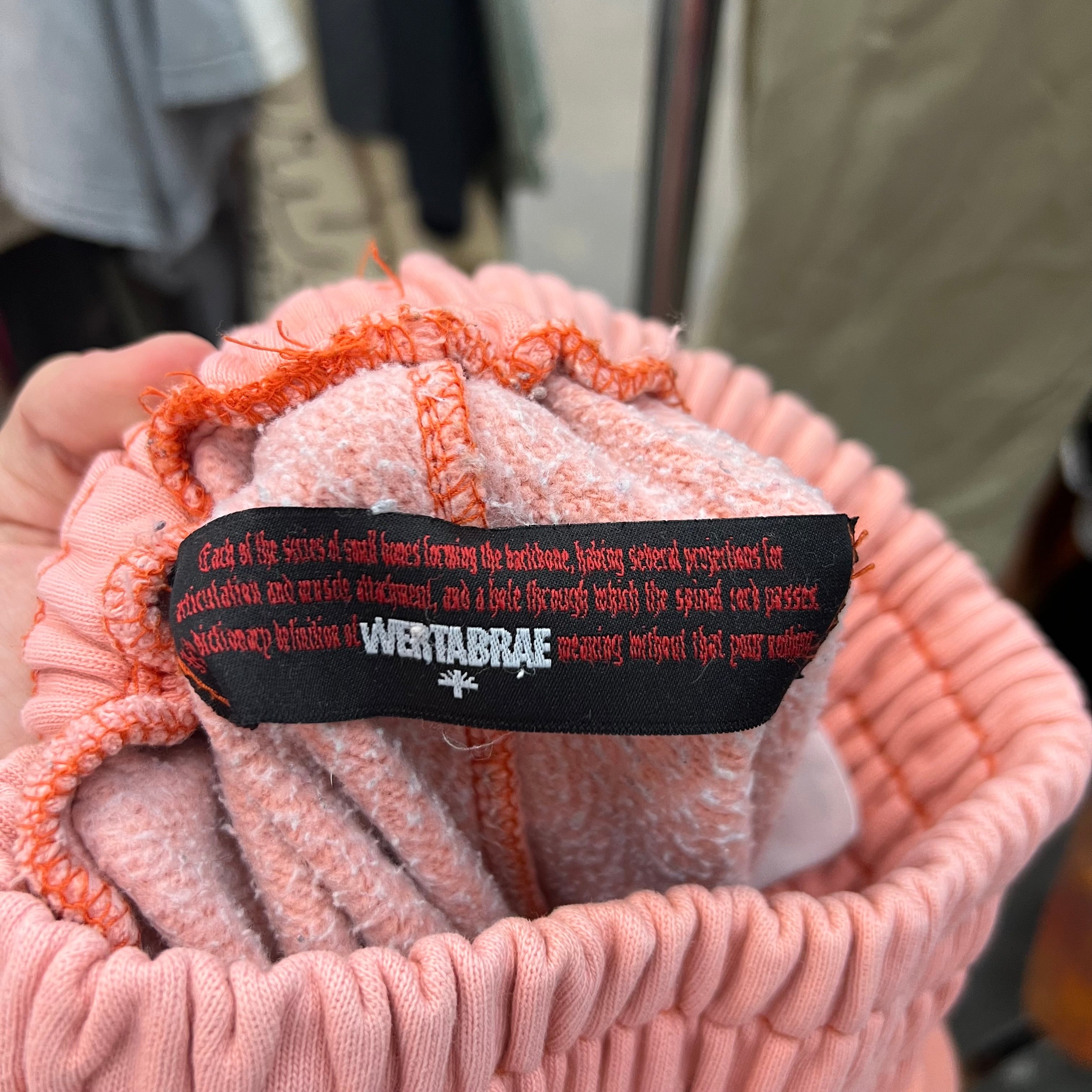 Vertabrae Peach Sweatpants - Size S