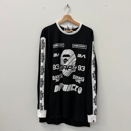 Bape A Bathing Ape Performance Logo Crewneck - Size XXL