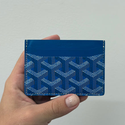 Goyard Saint Sulpice Cardholder Blue