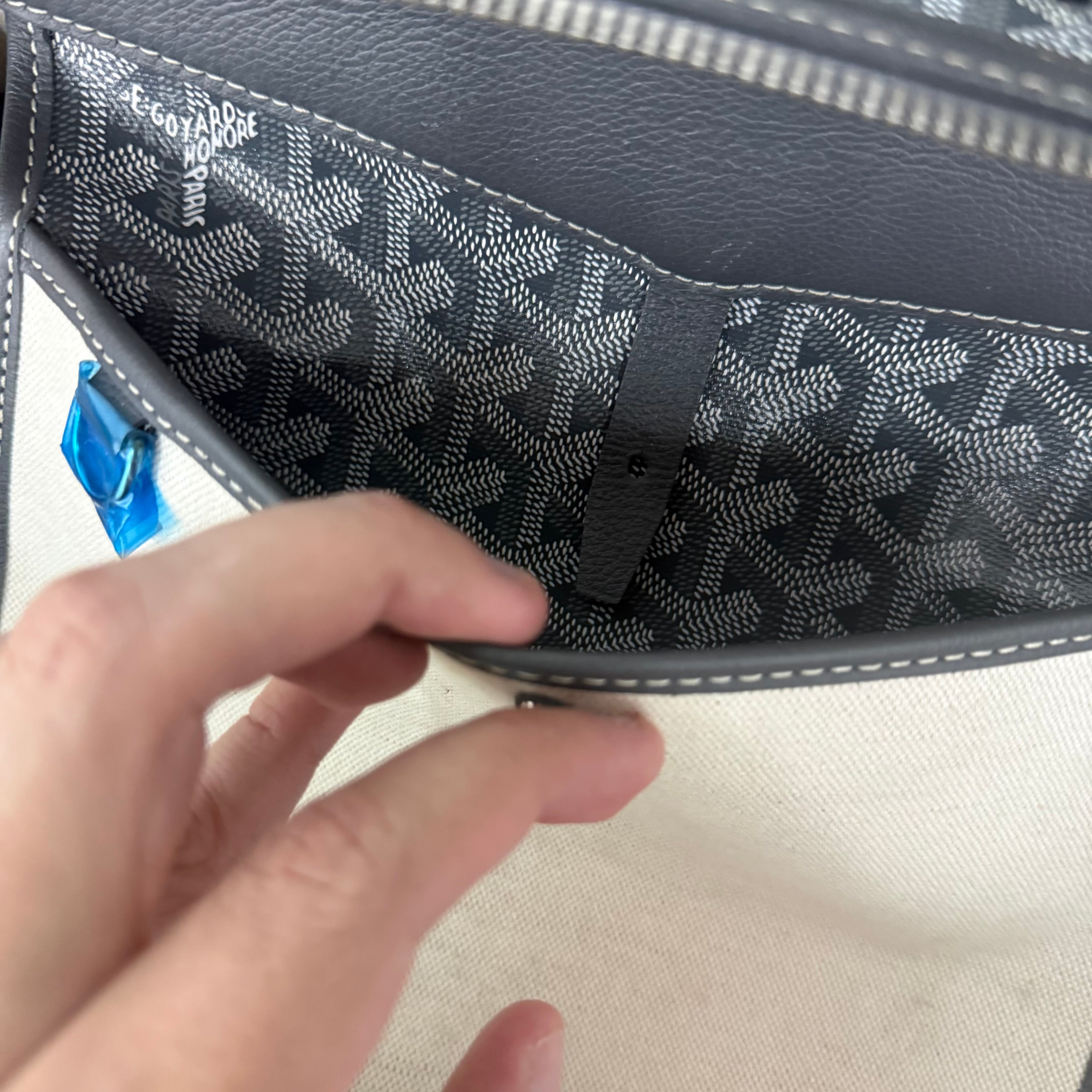 Goyard Cisalpin Backpack Grey