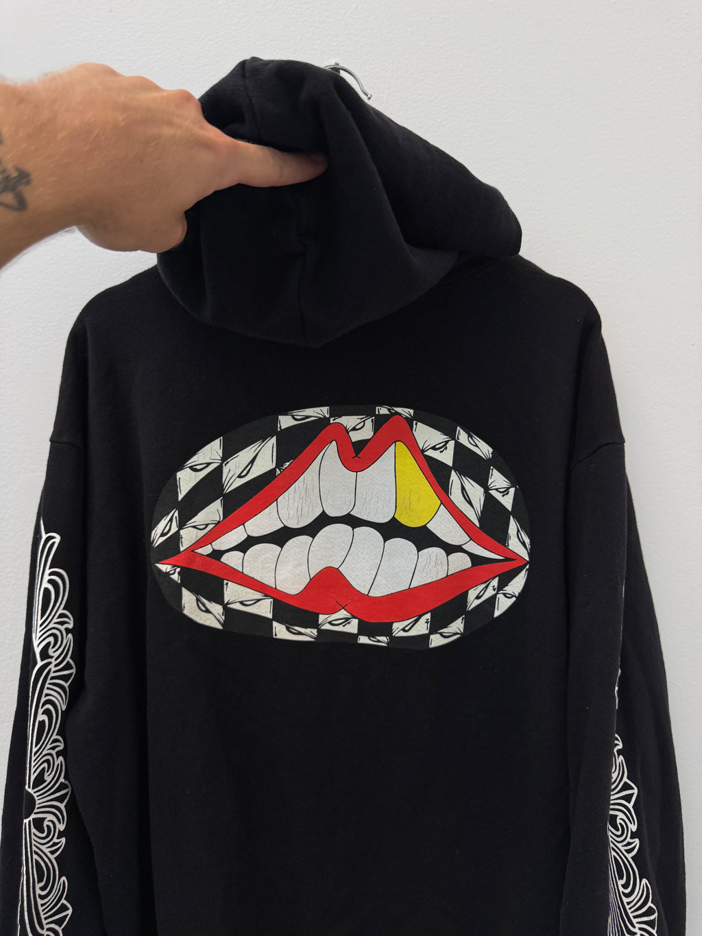 Chrome Hearts Matty Boy Chomper Floral Hoodie - Size XL