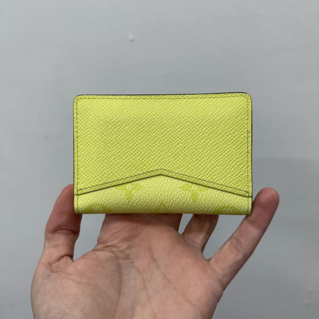 Louis Vuitton Yellow Bifold Cardholder Wallet