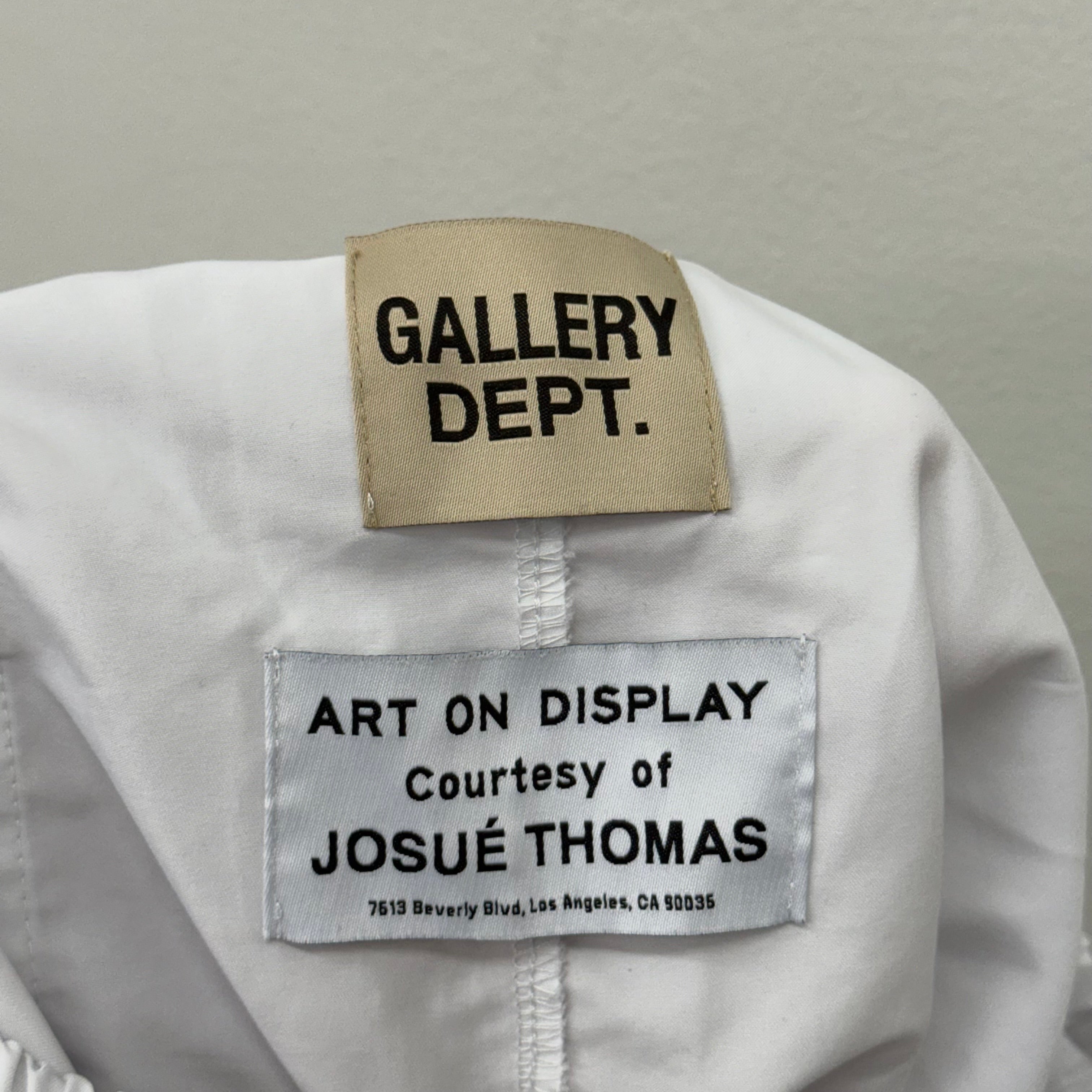 Gallery Dept White Shorts - Size XL