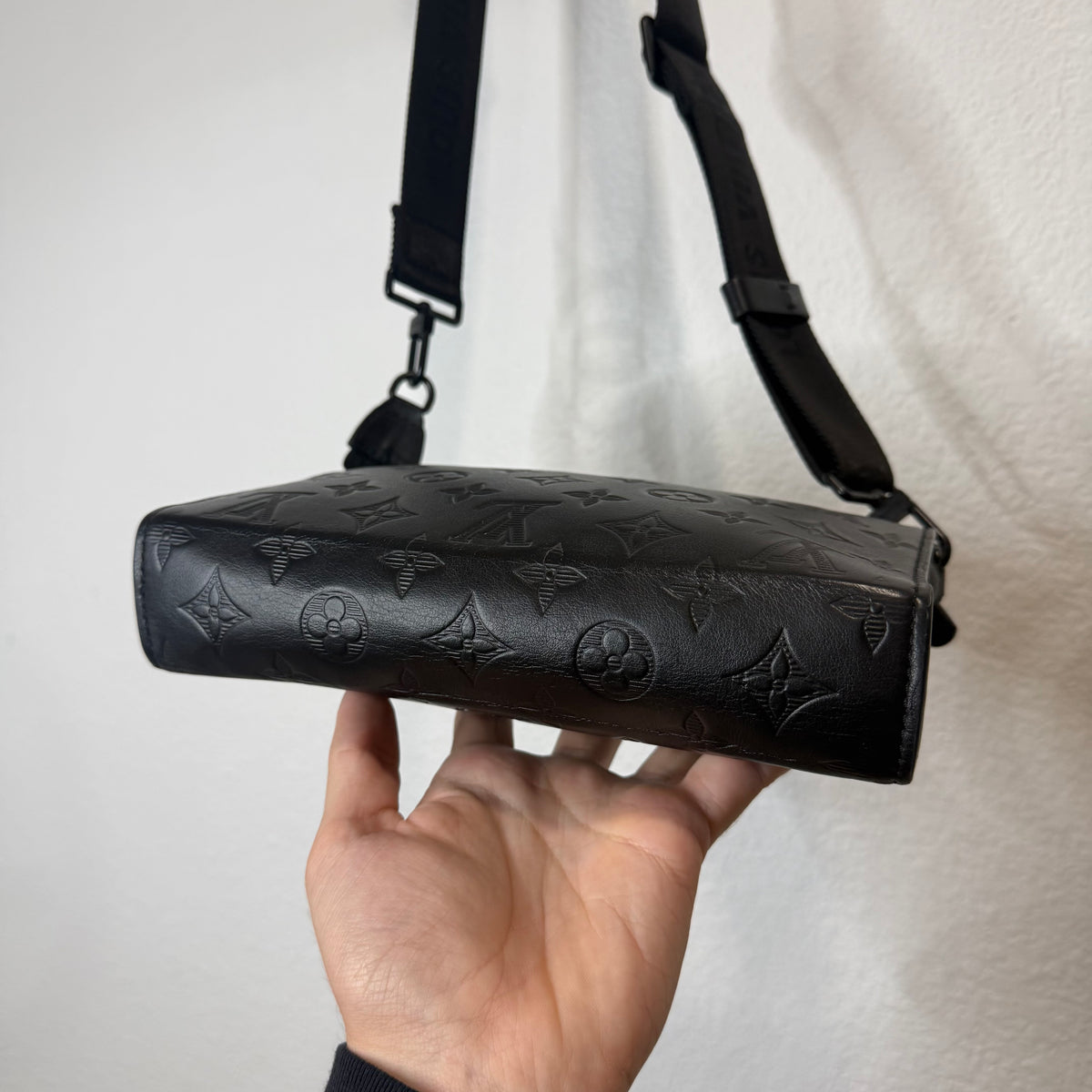 Louis Vuitton Gaston Shadow Monogram Side Bag