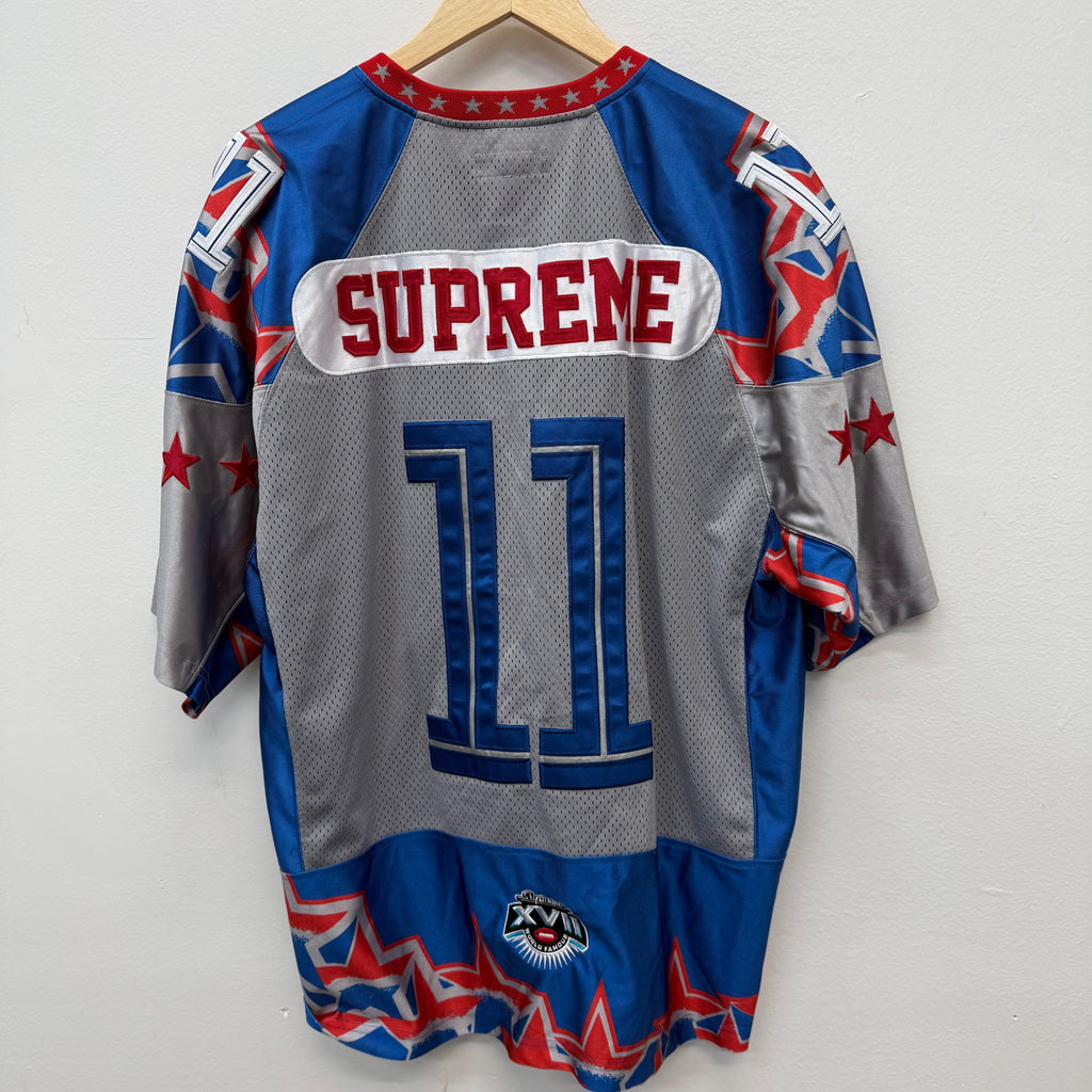 Supreme Stars Football Jersey Blue - Size L