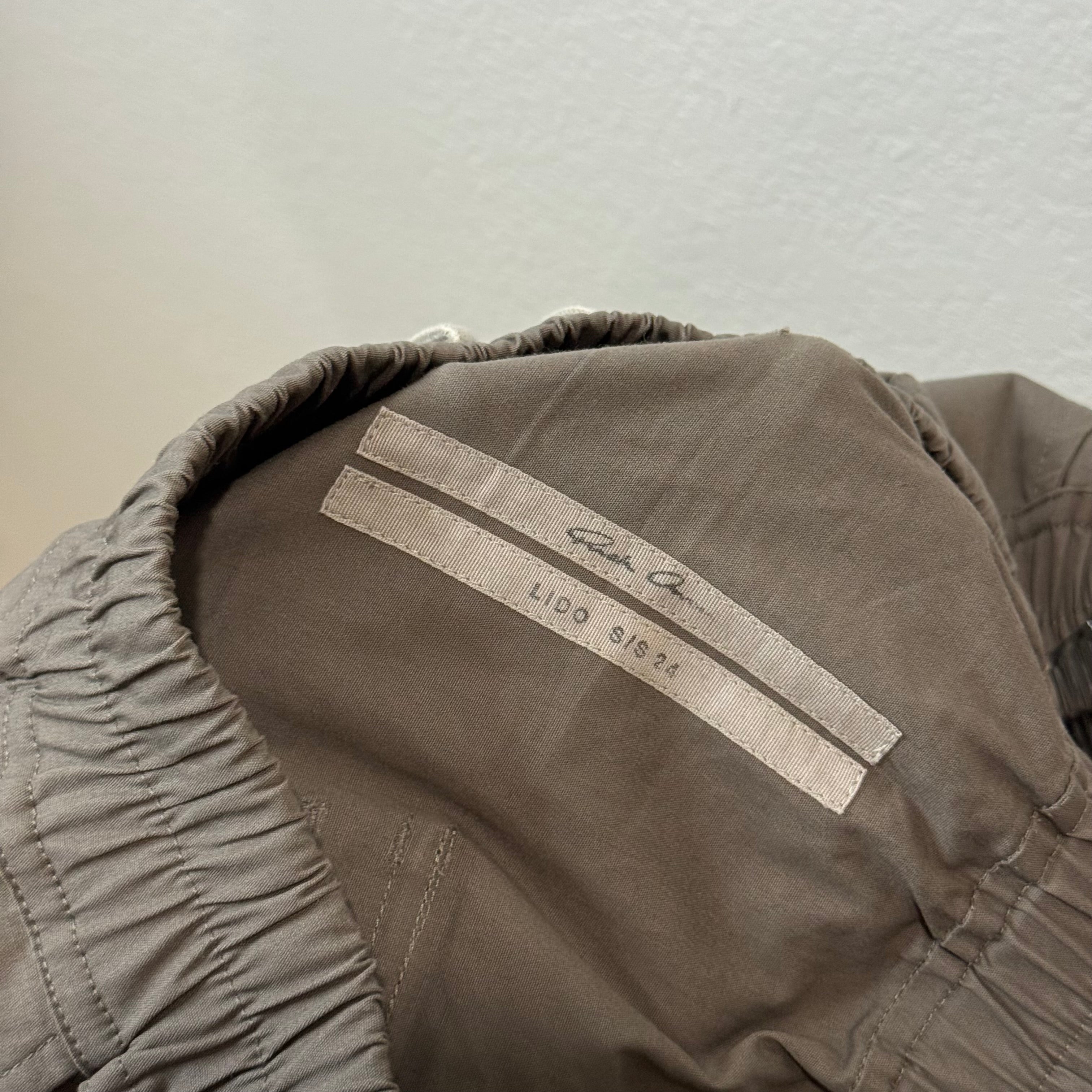 Rick Owens Lido Cropped Cargo Pants - Size 34