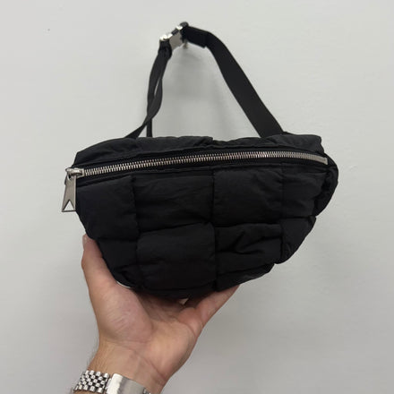 Bottega Veneta Casette Side Bag Black