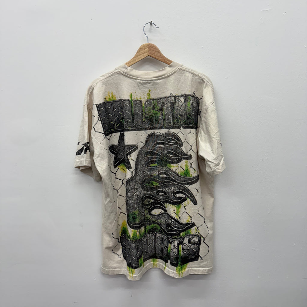 Hellstar Football T-Shirt Cream - Size L