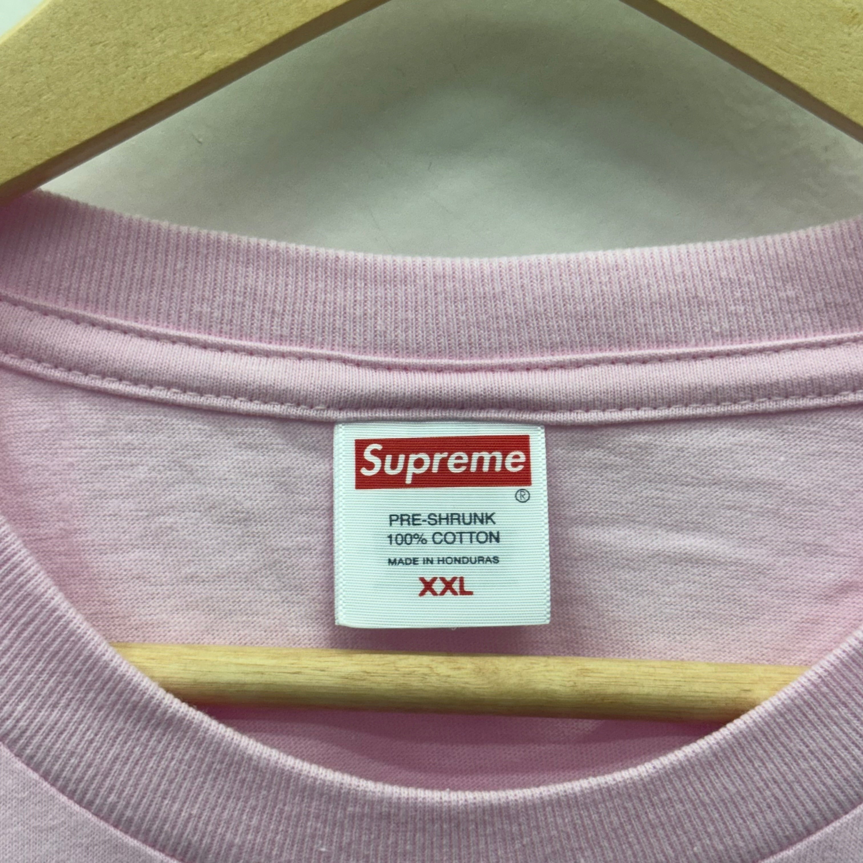 Supreme Naughty Santa Shirt Pink - Size XXL