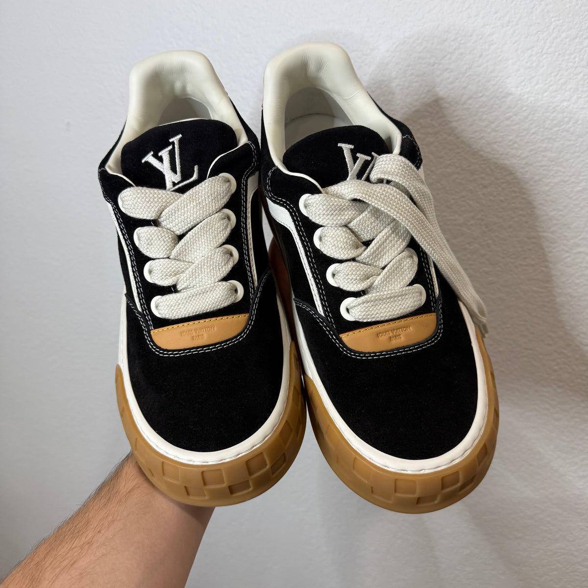 Louis Vuitton Tilted Skate Sneaker Suede - LV Size 10 (US 10.5-11)