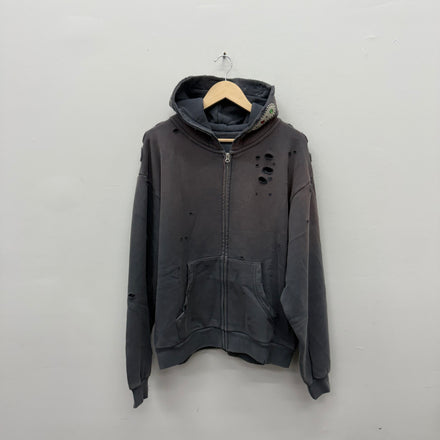 Bravest Studios Sapphire Zip Hoodie Grey