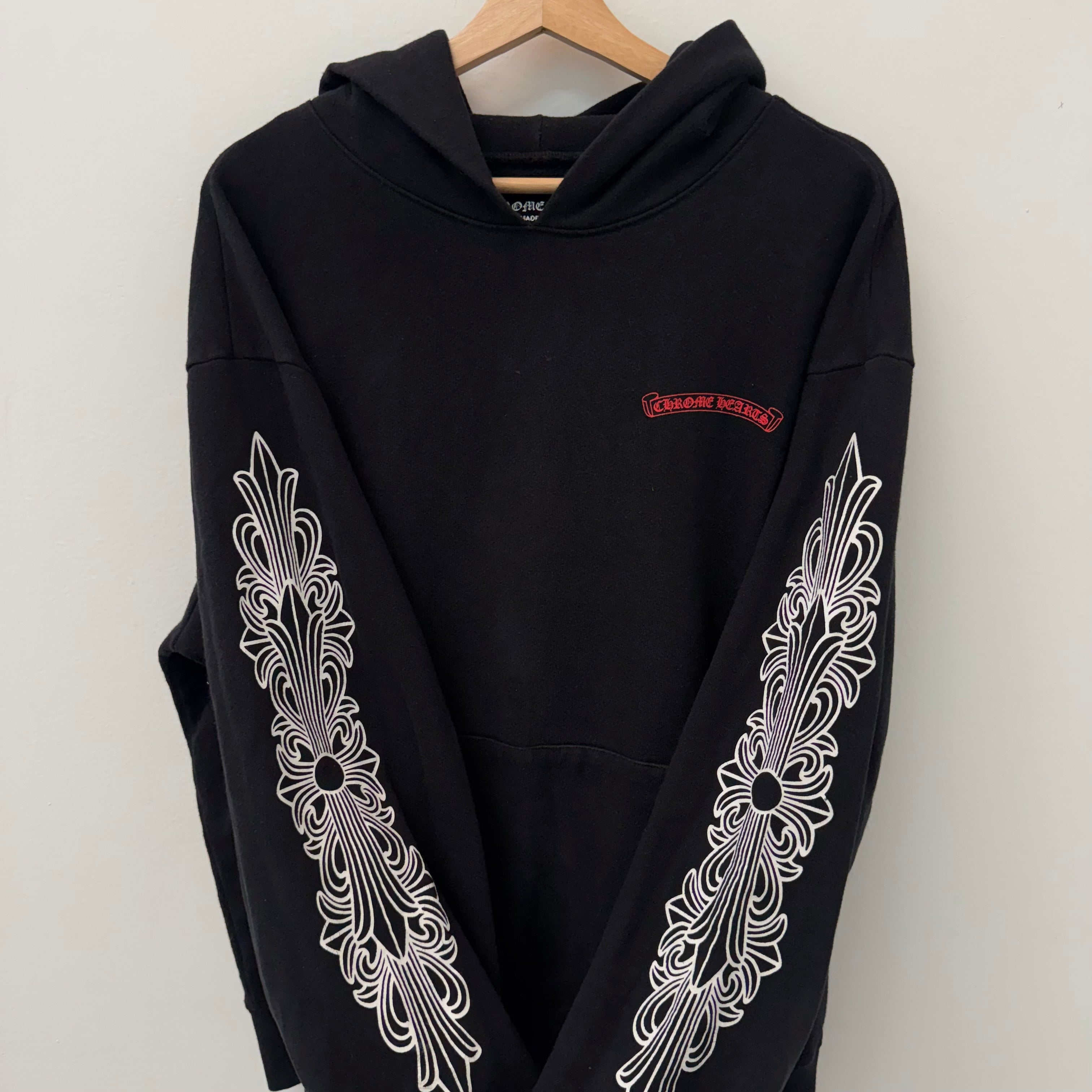 Chrome Hearts Matty Boy Chomper Floral Hoodie - Size XL