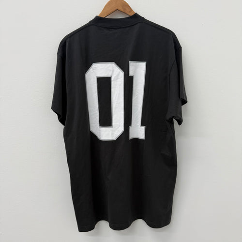 Balenciaga 01 Basketball Black T-Shirt - Size 1 (L/XL)