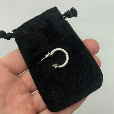 Chrome Hearts Hoop Earring Silver (Single)
