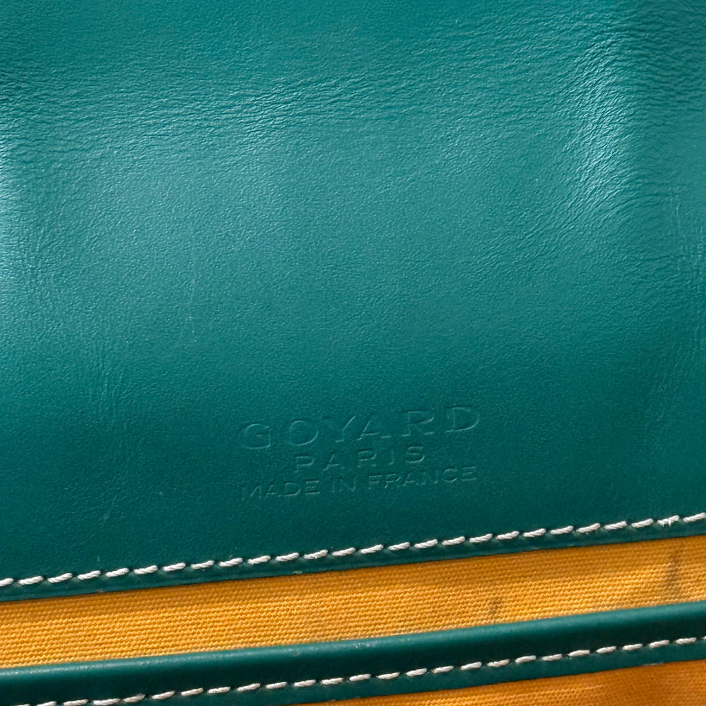 Goyard Belvedere MM Messenger Side Bag Green