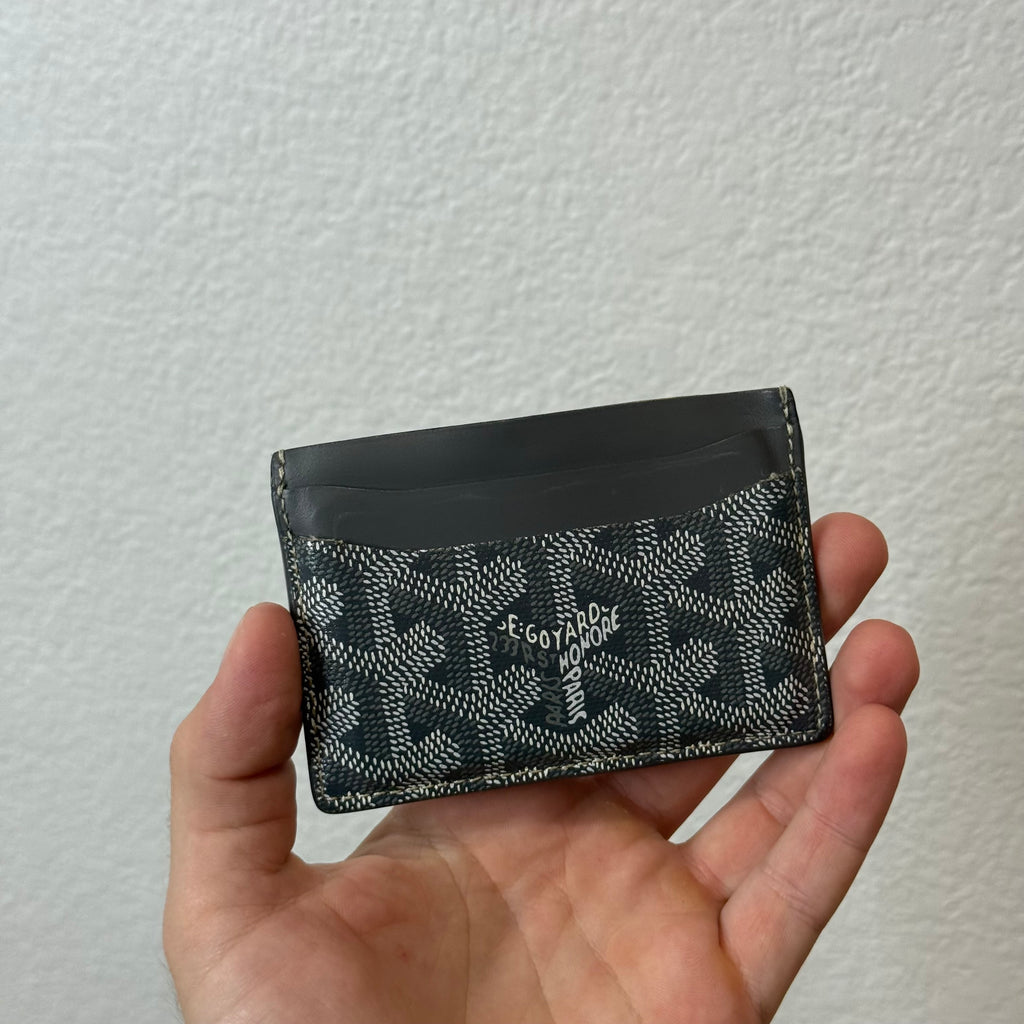 Goyard Saint Sulpice Cardholder Grey