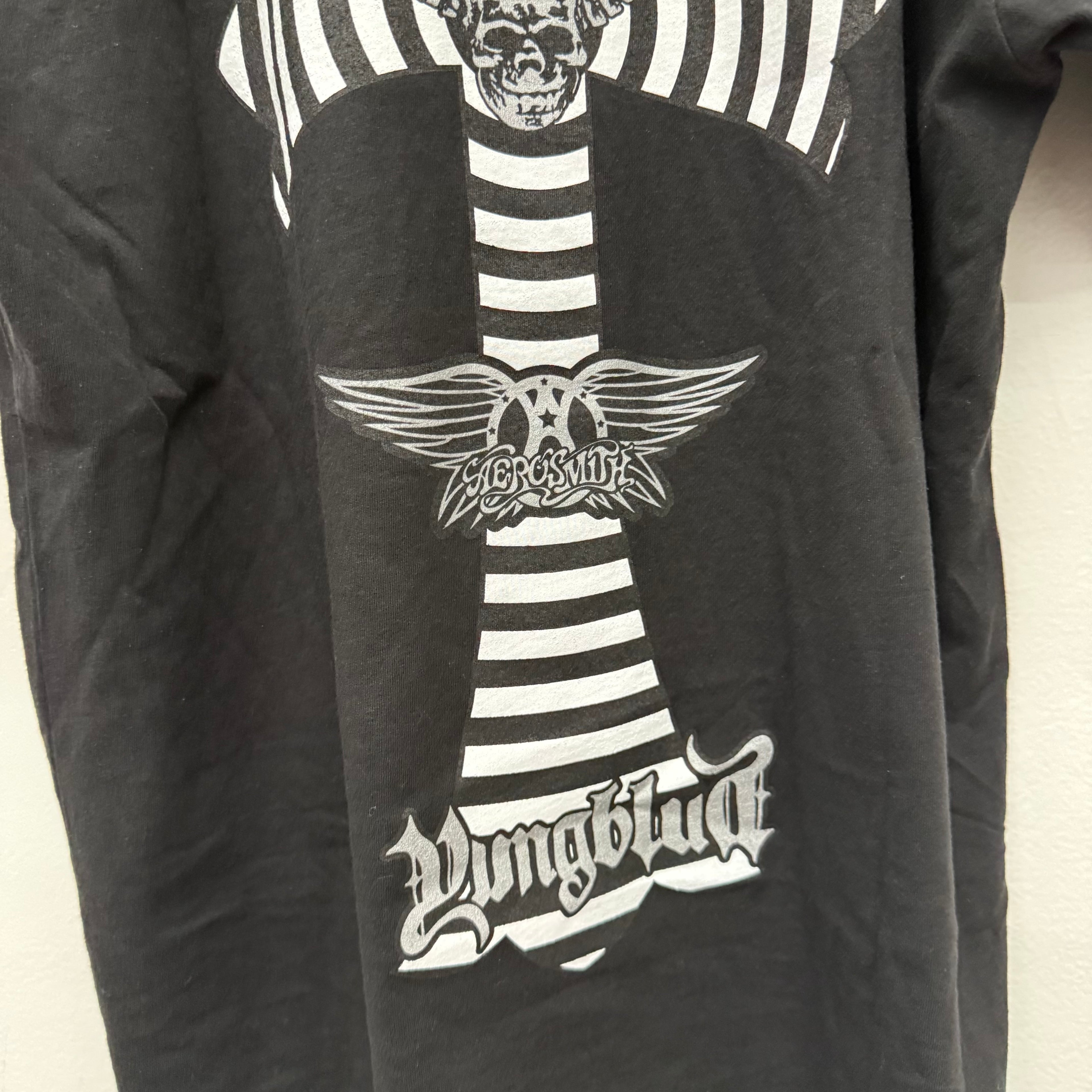 Chrome Hearts Aerosmith Yungblud Black Cross T-Shirt