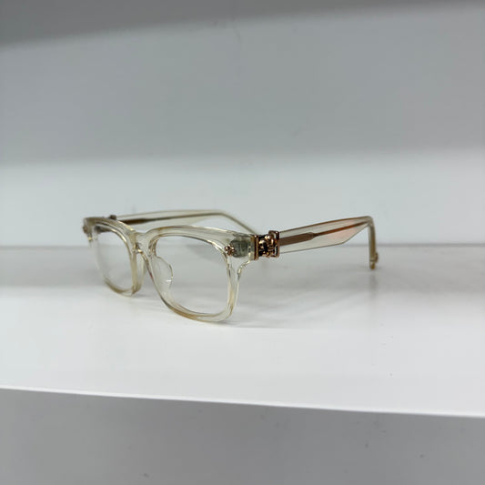 Chrome Hearts Gitten Any Clear Gold Glasses