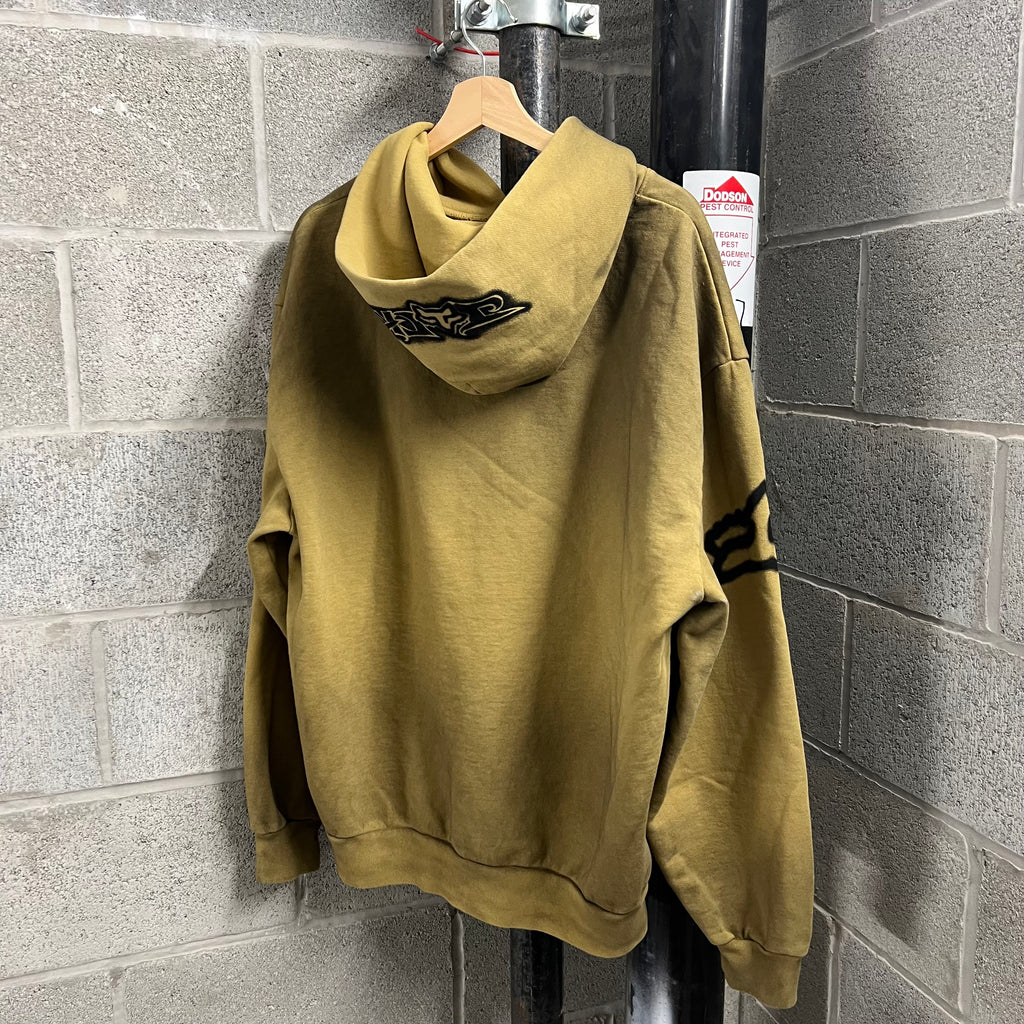 Cactus Jack x Fox Racing II Tan Hoodie - Size XL