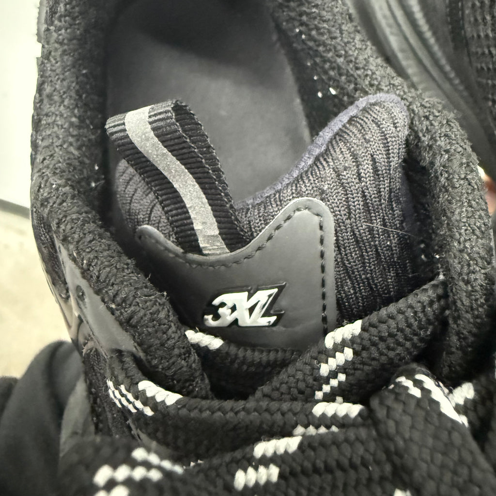 Balenciaga 3XL Triple Black Sneakers - Size 40 (US 7)