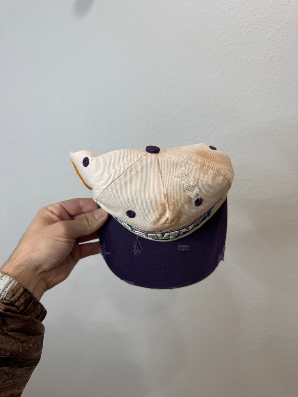 Up7 Skate Dirty Meck Purple Intl Team Snapback Hat