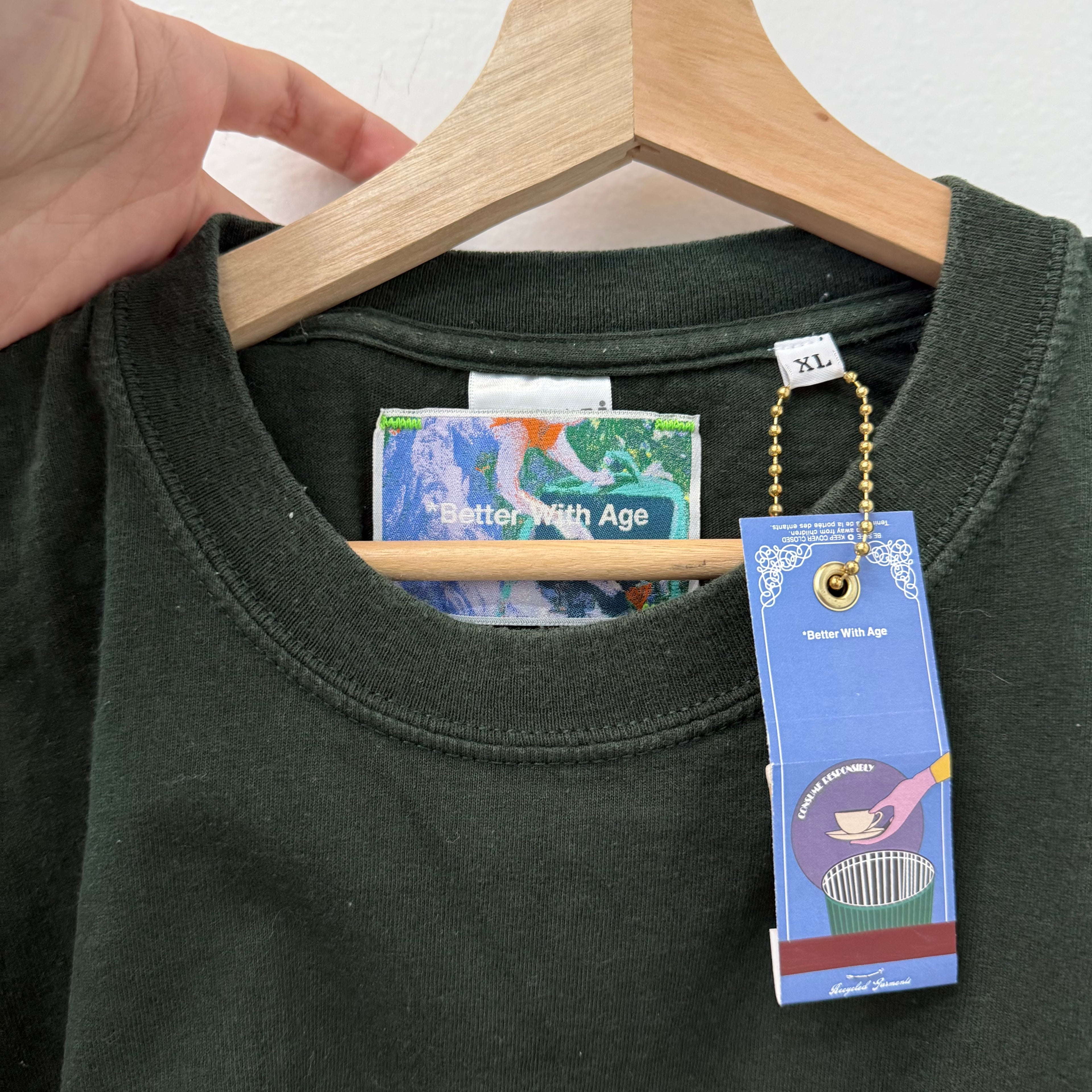 Better with Age Dont Dial Print T-Shirt - Size XL