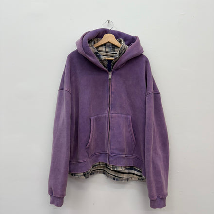 GV Gallery Flannel Zip-Up Hoodie - Size XL