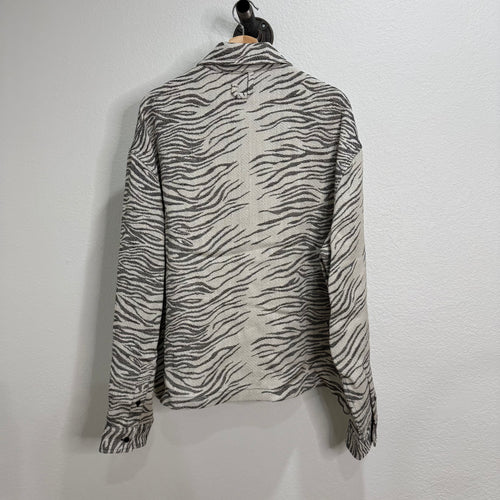 Jacquemus Zebra Print Jacquard Button Up Jacket - Size 50 (L)