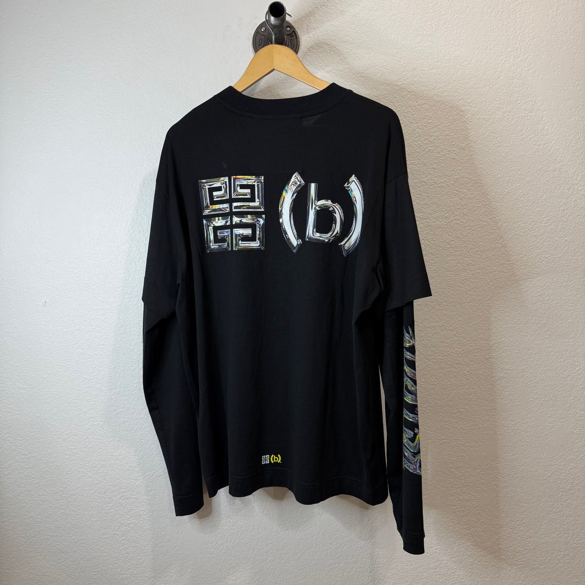 Givenchy BStroy Double Layer Longsleeve T-Shirt - Size XL
