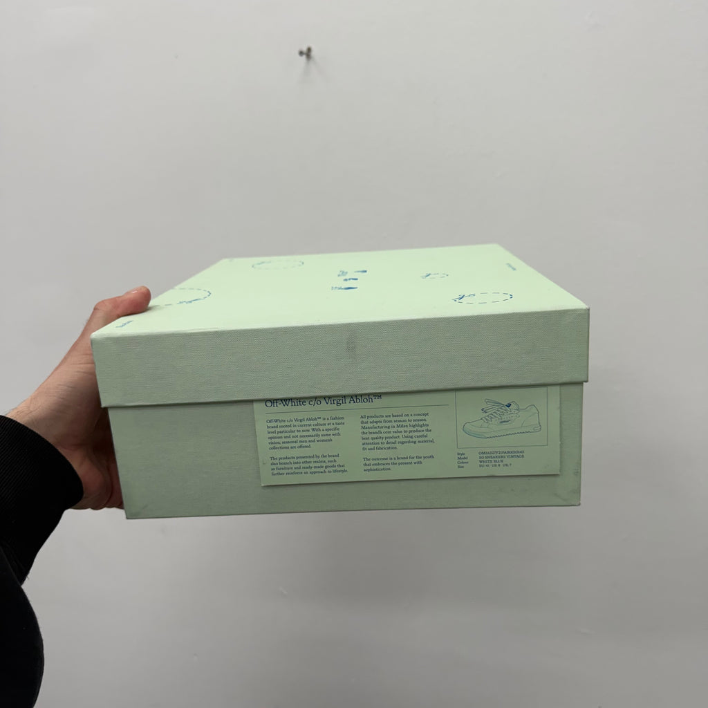 Off White Vulcanized 5.0 Sneakers - Size 41 (US 9)
