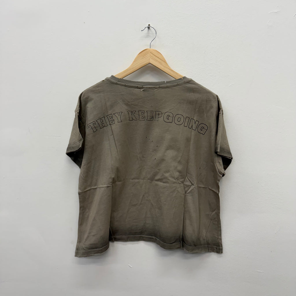 Bravest Studios Horses Dont Stop Distressed Shirt