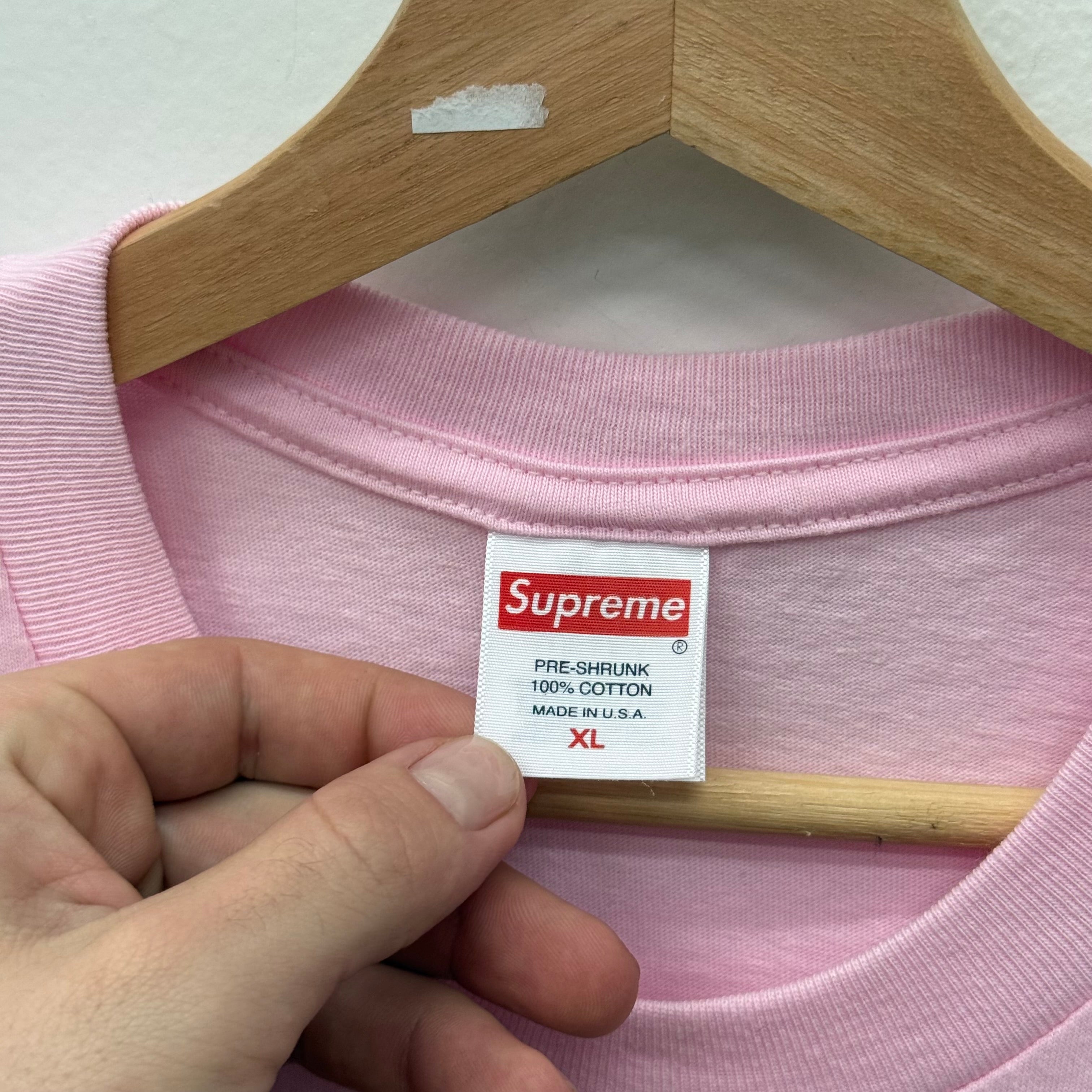 Supreme NBA Youngboy T-Shirt Pink - Size XL