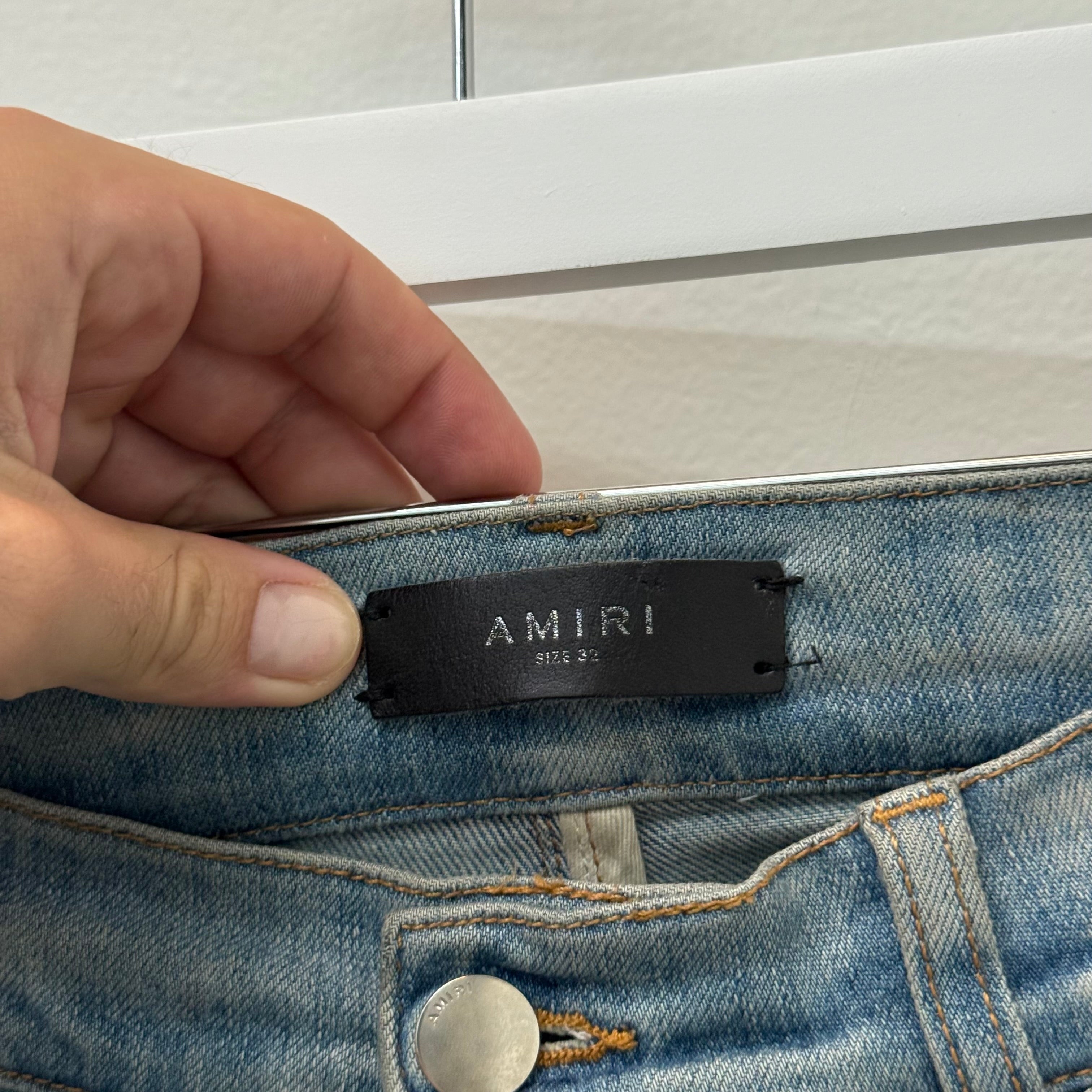 Amiri Angel Cherub Denim Jeans - Size 32