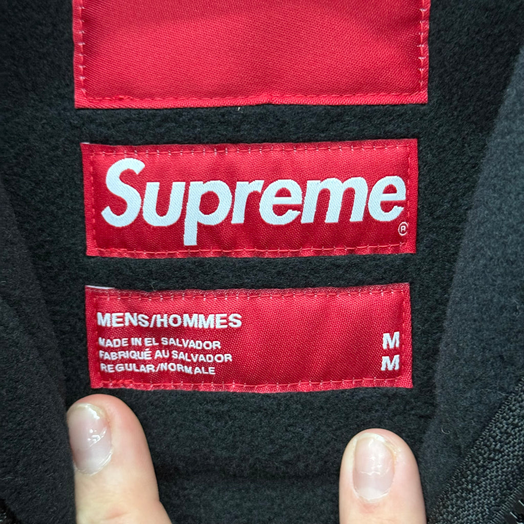 Supreme North Face RTG Black Fleece Jacket - Size M