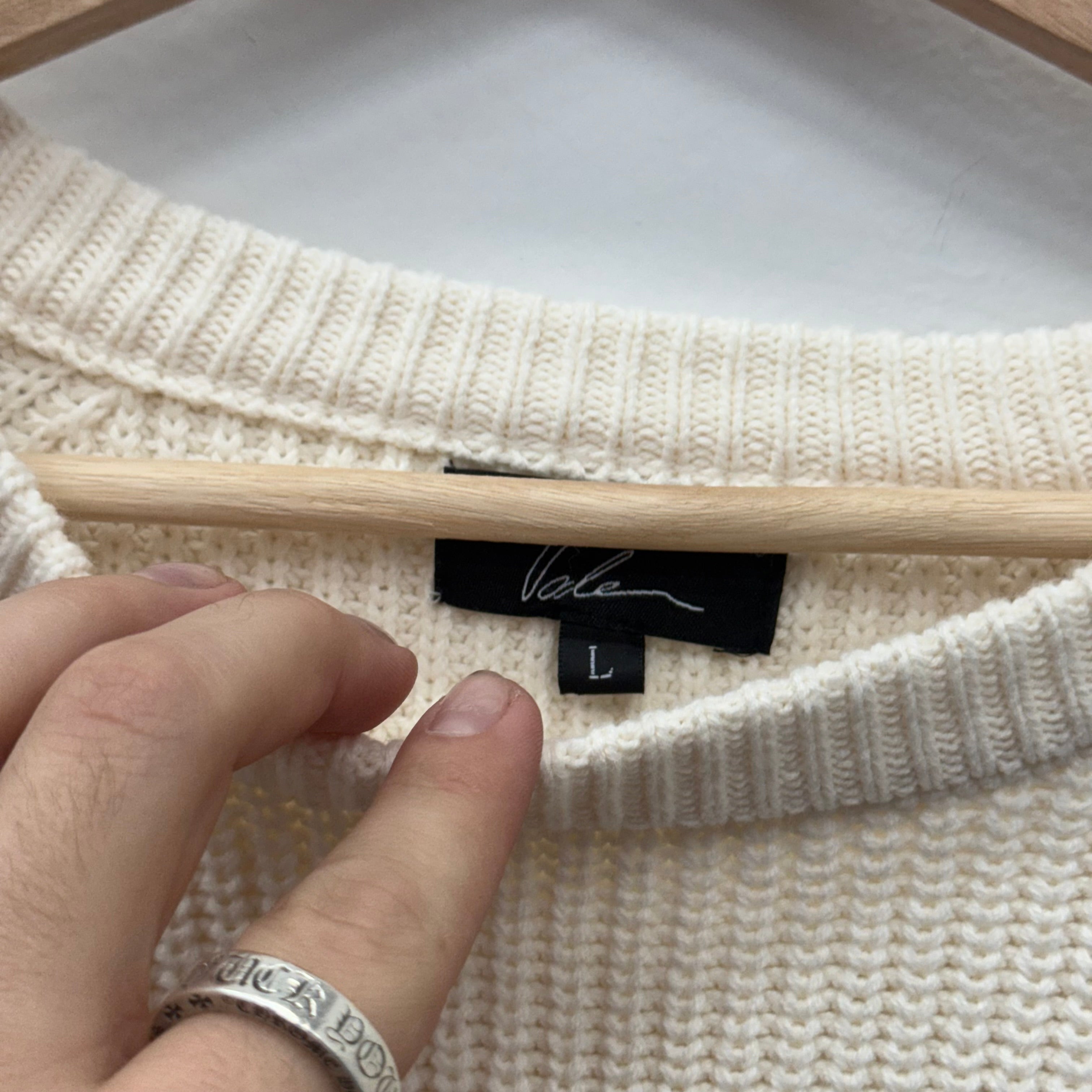Vale Valley Sports Knit Sweater - Size L