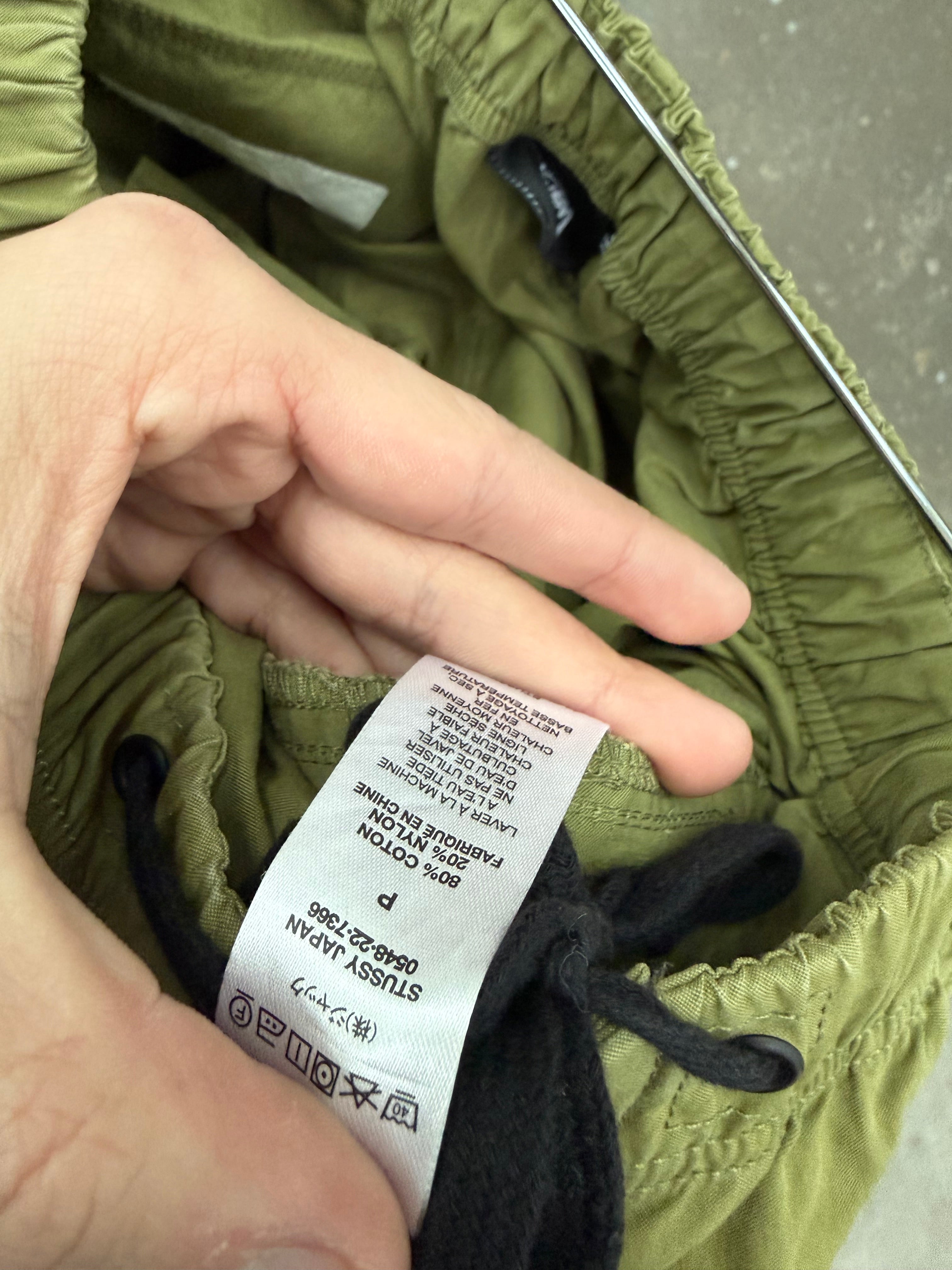 Stussy Green Cargo Pants - Size S