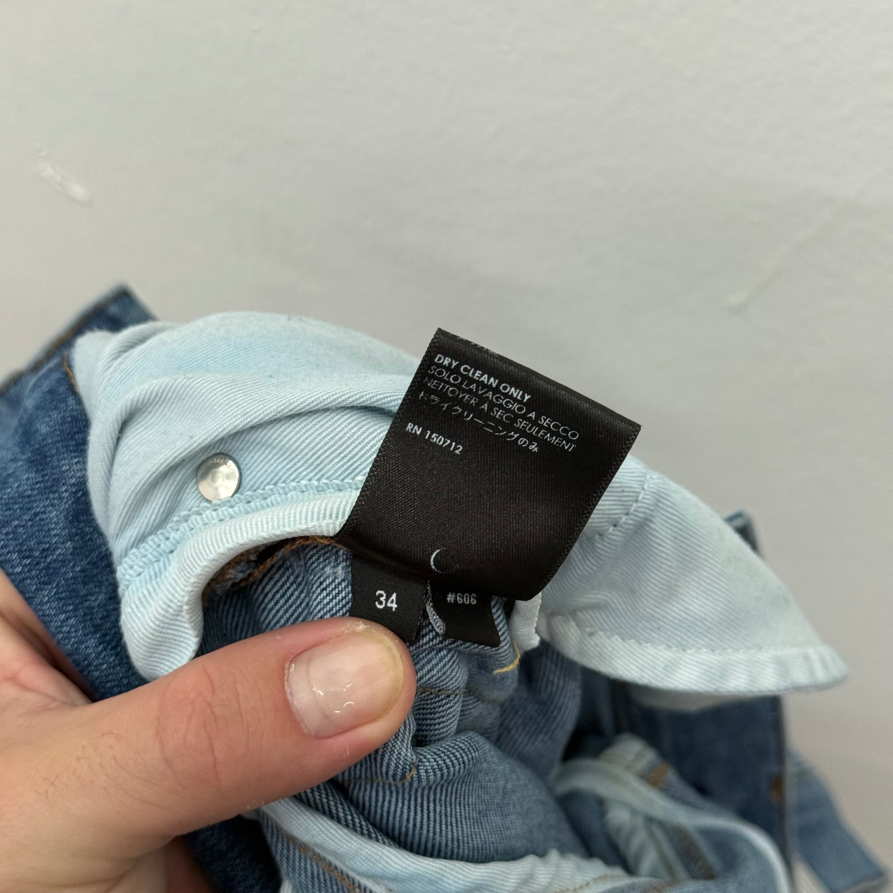 Amiri MX Blue Denim Jeans - Size 34