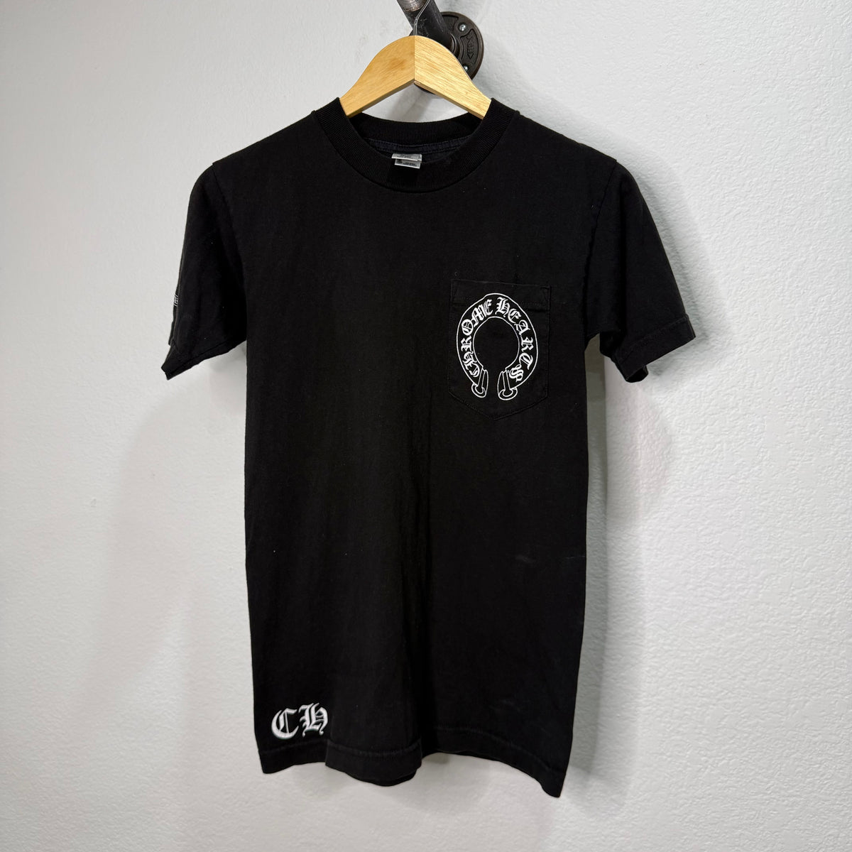 Chrome Hearts Vintage Horseshoe Plus Spine T-Shirt - Size S