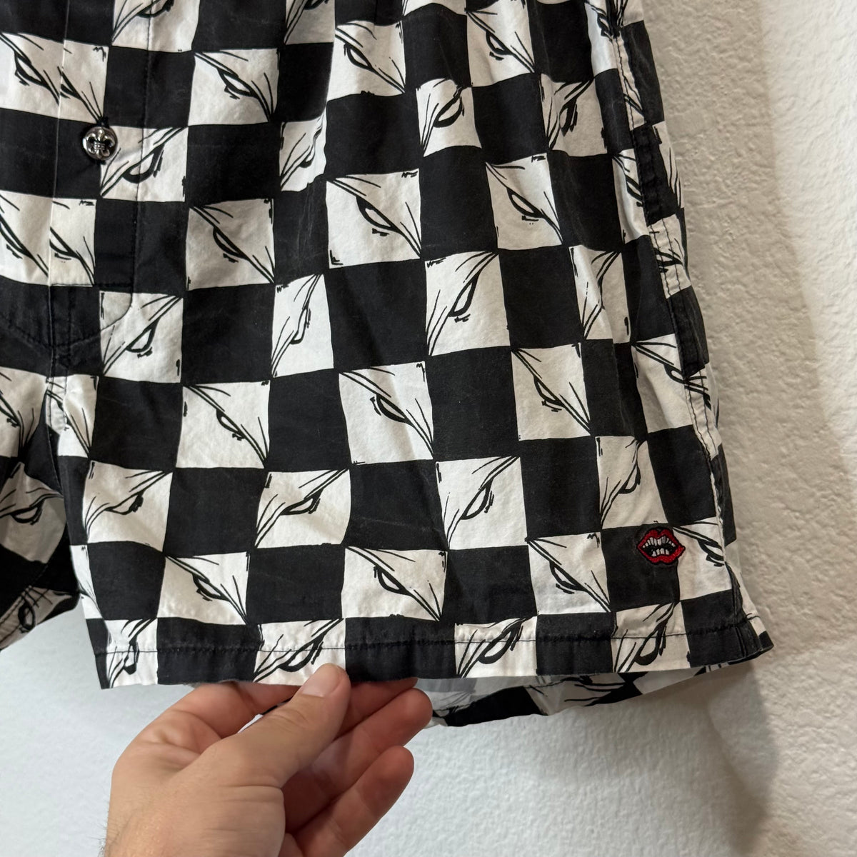 Chrome Hearts Matty Boy 99 Eyes Swim Shorts - Size L