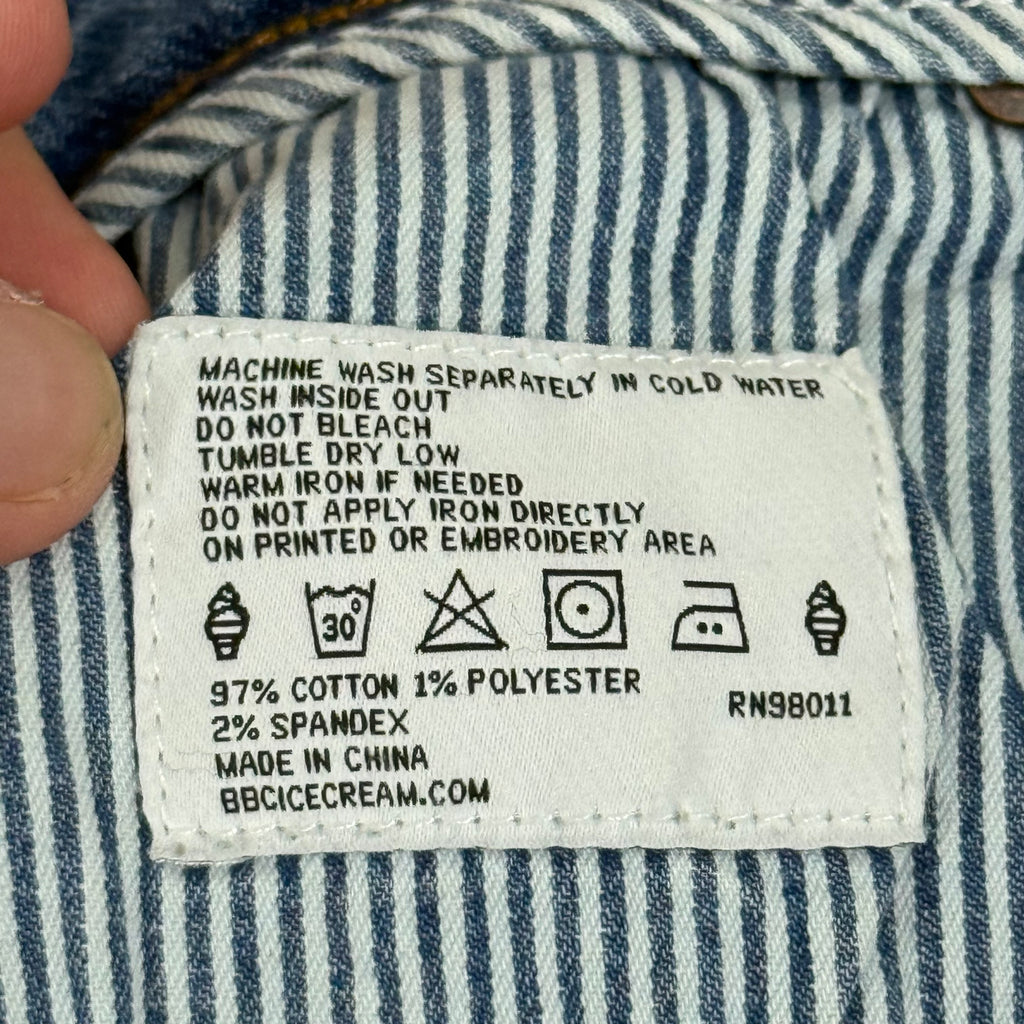 BBC Billionaire Boys Club Denim Shorts - Size 30