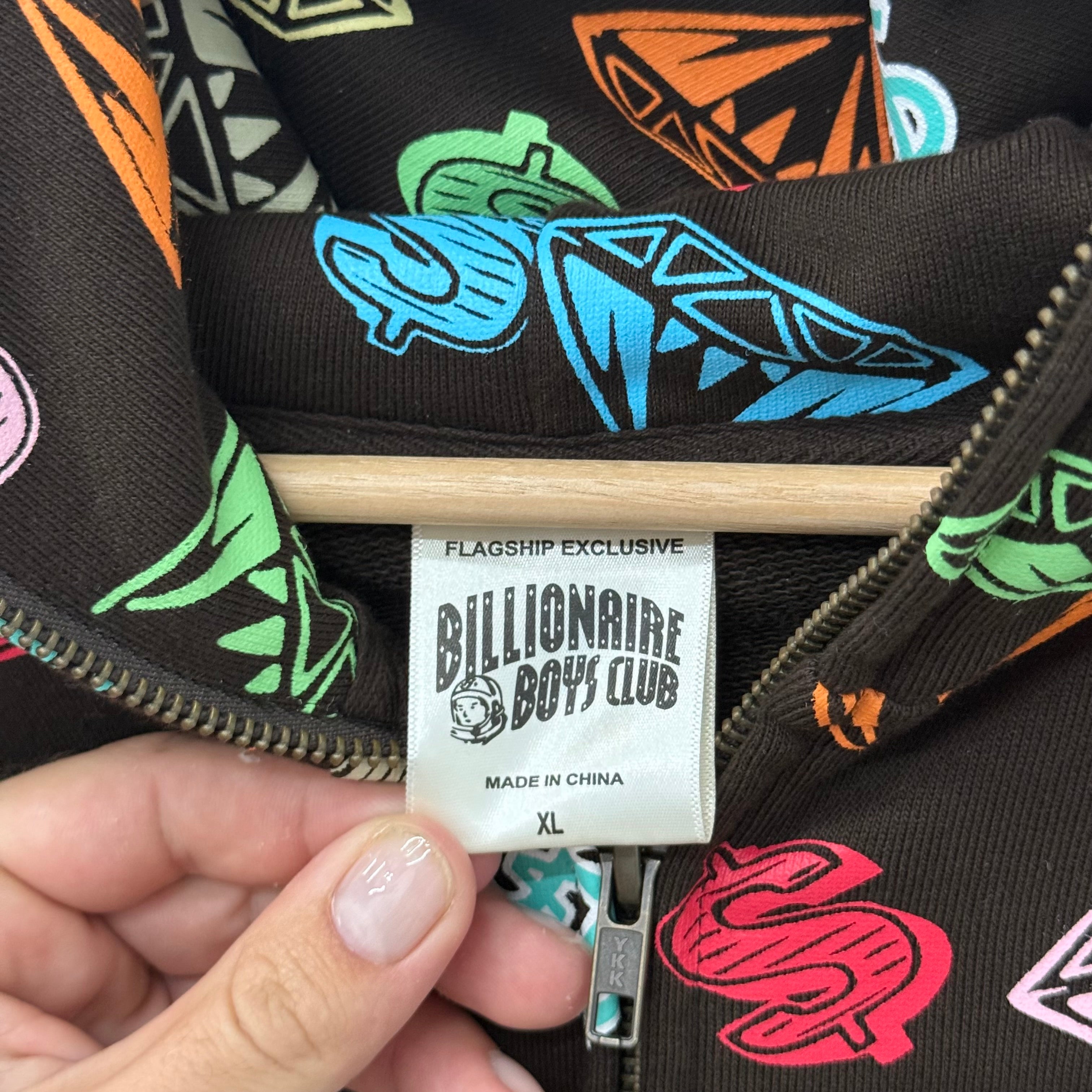 Casanova Vintage x BBC Jewel Zip Up Hoodie - Size XL