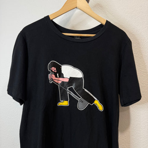 Number Nine Art by Face T-Shirt - Size 4 (L)
