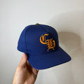 Chrome Hearts CH Baseball Trucker Hat Navy Gold