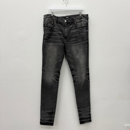 Amiri Black Wash Denim - Size 38