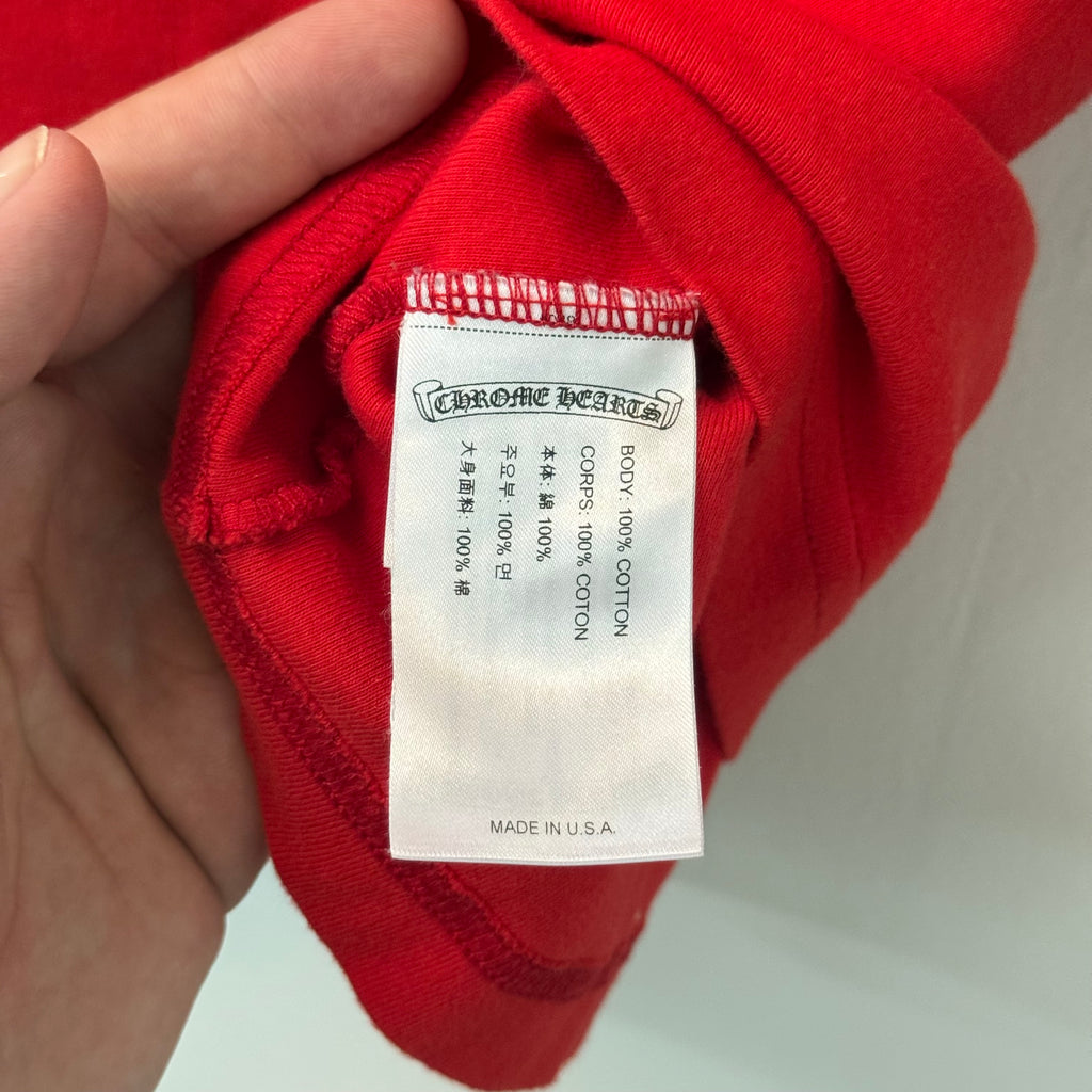 Chrome Hearts Baseball Longsleeve Neck Script - Size M