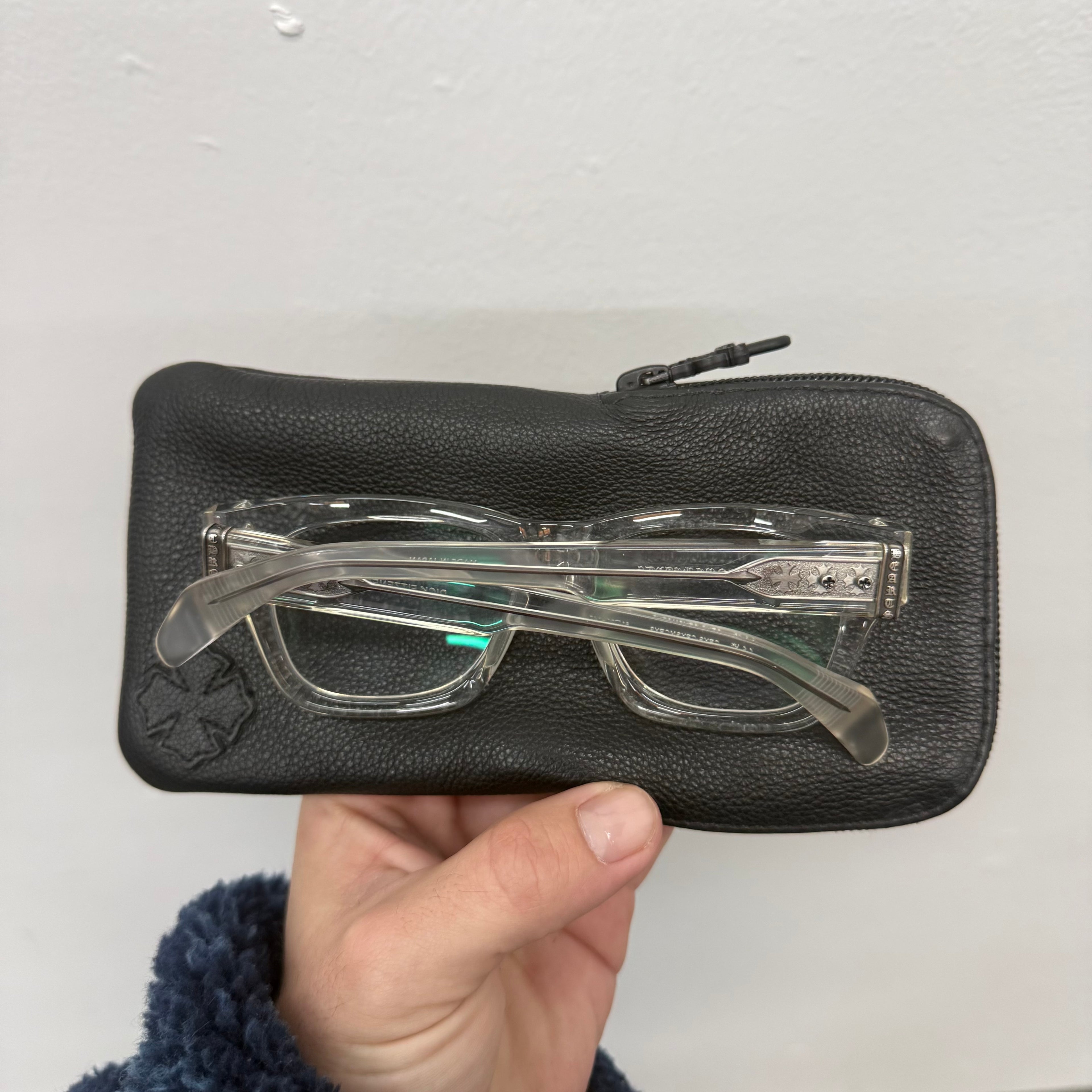 Chrome Hearts Dick Fitzener Clear Glasses