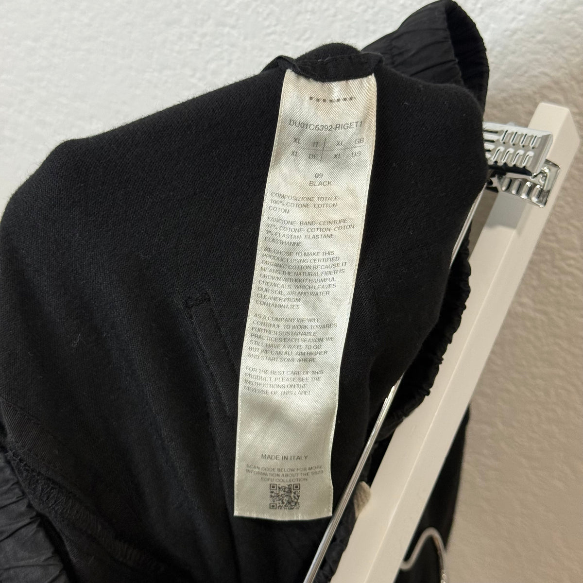 Rick Owens DRKSHDW Straight Drawstring Sweatpants - Size XL