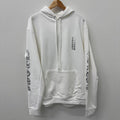 Chrome Hearts White Metallic Foil Hoodie