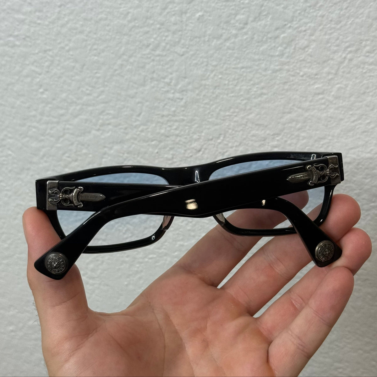 Chrome Hearts Inflatable Date Black Dagger Glasses
