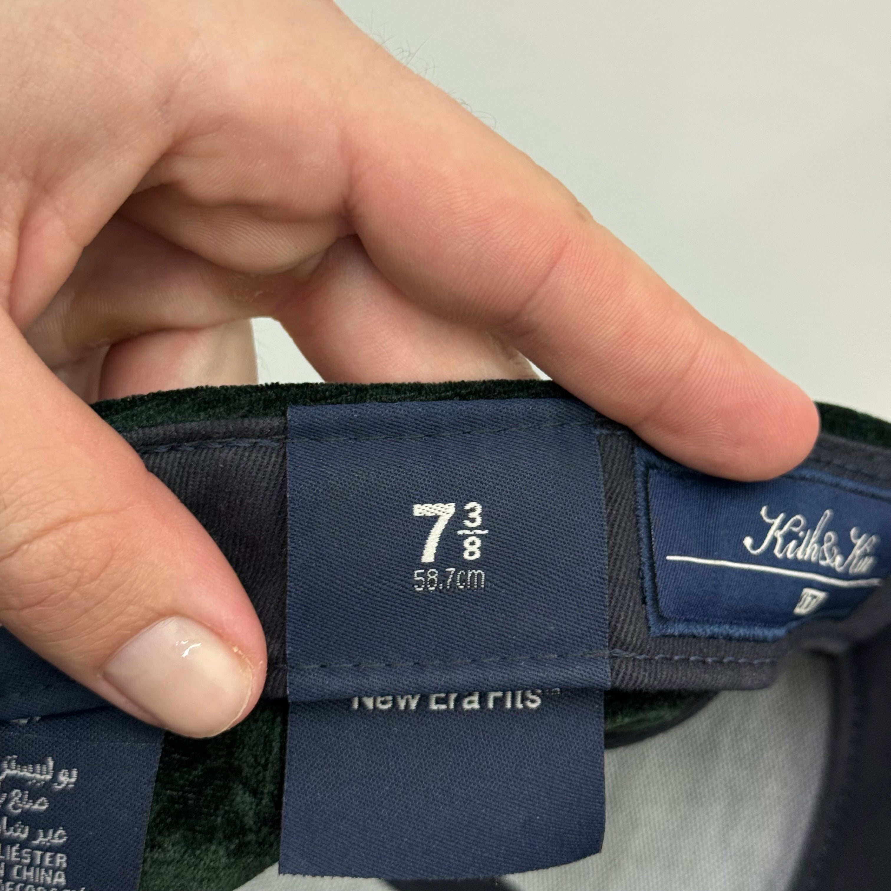 Kith & Kin Suede 7 3/8 Green